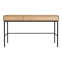 Oak Whitebird Desk - 2 Drawers