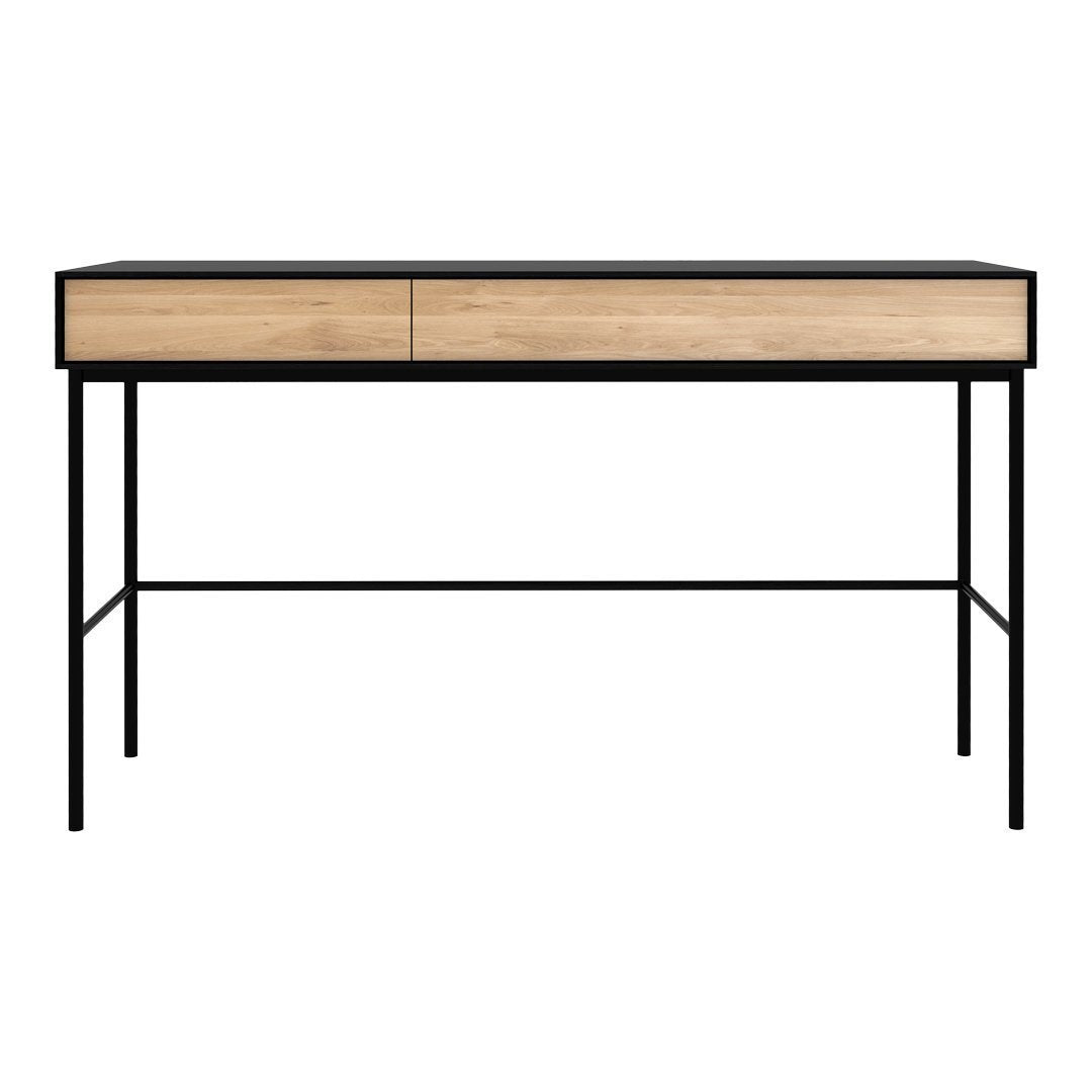 Oak Blackbird Desk - 2 Drawers