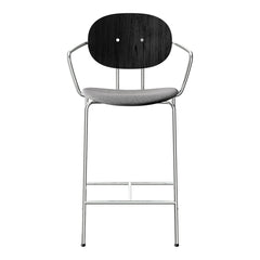 Piet Hein Counter Chair w/ Armrest - Seat Upholstered