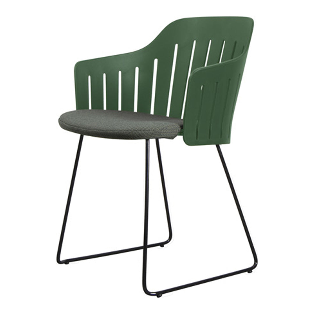 Choice Outdoor Chair - Sled Base - w/ Seat Cushion