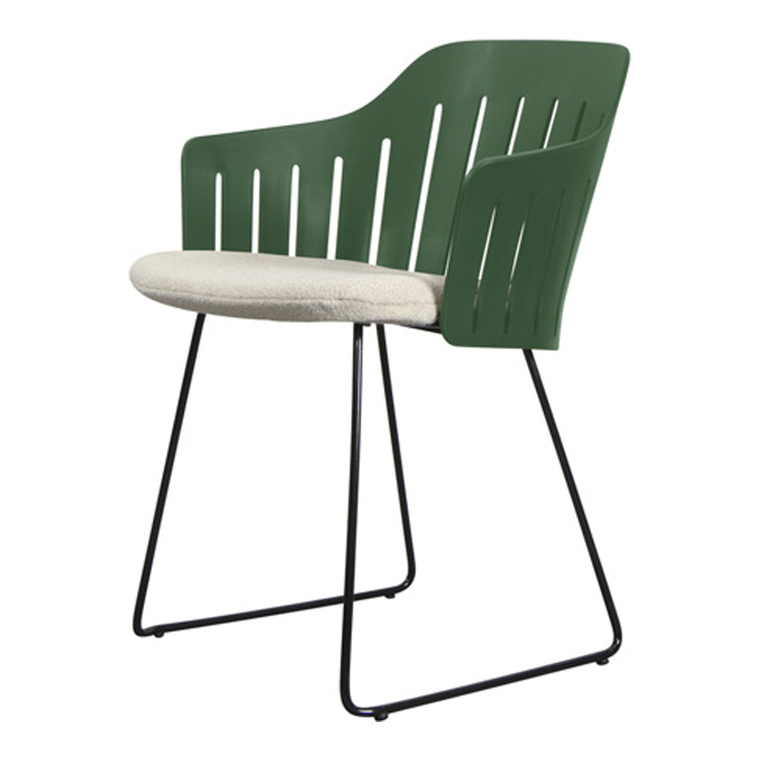 Choice Outdoor Chair - Sled Base - w/ Seat Cushion