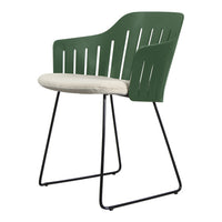 Choice Outdoor Chair - Sled Base - w/ Seat Cushion