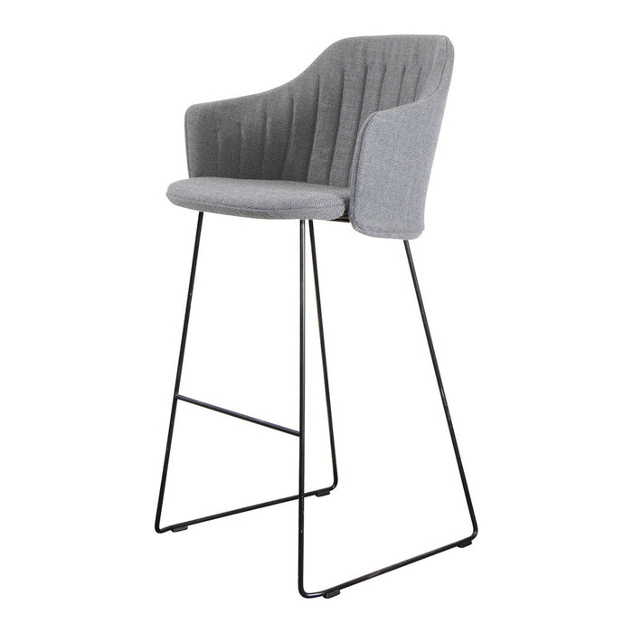 Choice Bar Chair - Sled Base - w/ Back and Seat Cushion