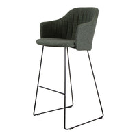 Choice Bar Chair - Sled Base - w/ Back and Seat Cushion