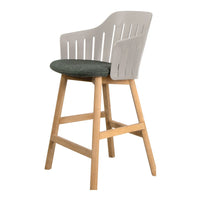 Choice Counter Chair - Wood Base - w/ Seat Cushion