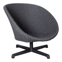 Peacock Outdoor Lounge Chair w/ Swivel Base