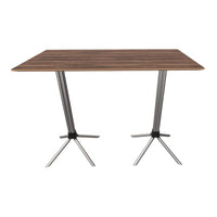 Lindy Rectangular High Table - 4-Leg
