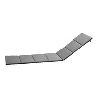 Gray folding mat with a smooth texture, featuring a simple, modern design. Ideal for various activities.