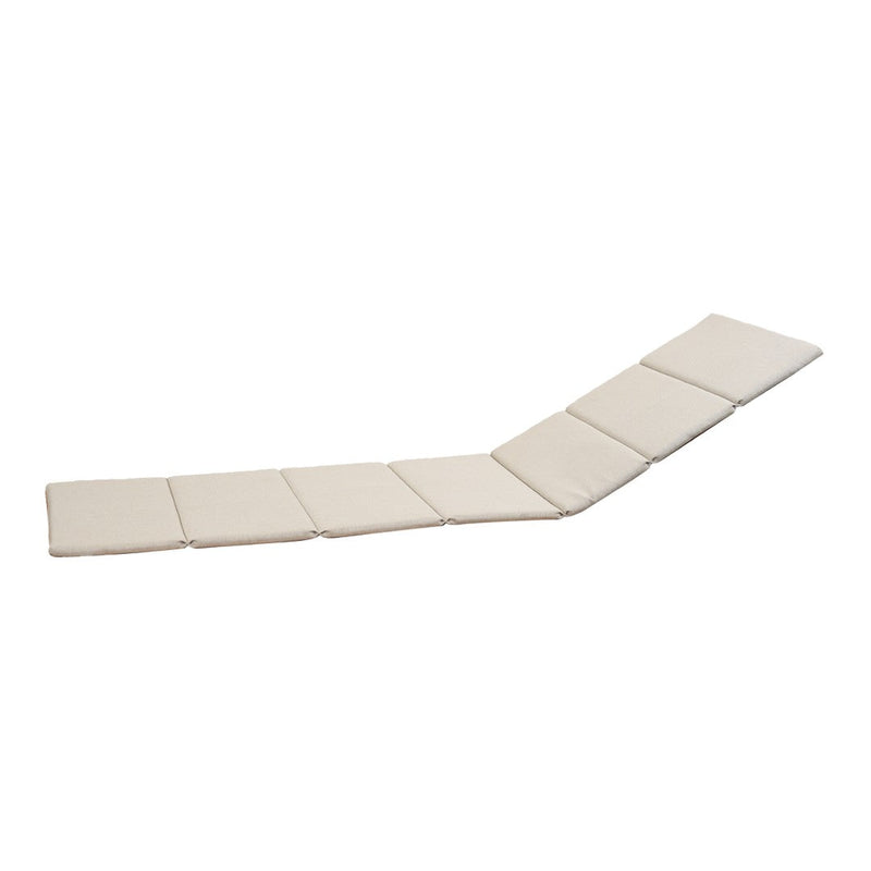 Beige folding mat with a smooth, seamless finish, featuring subtle stitched seams and a minimalist design.