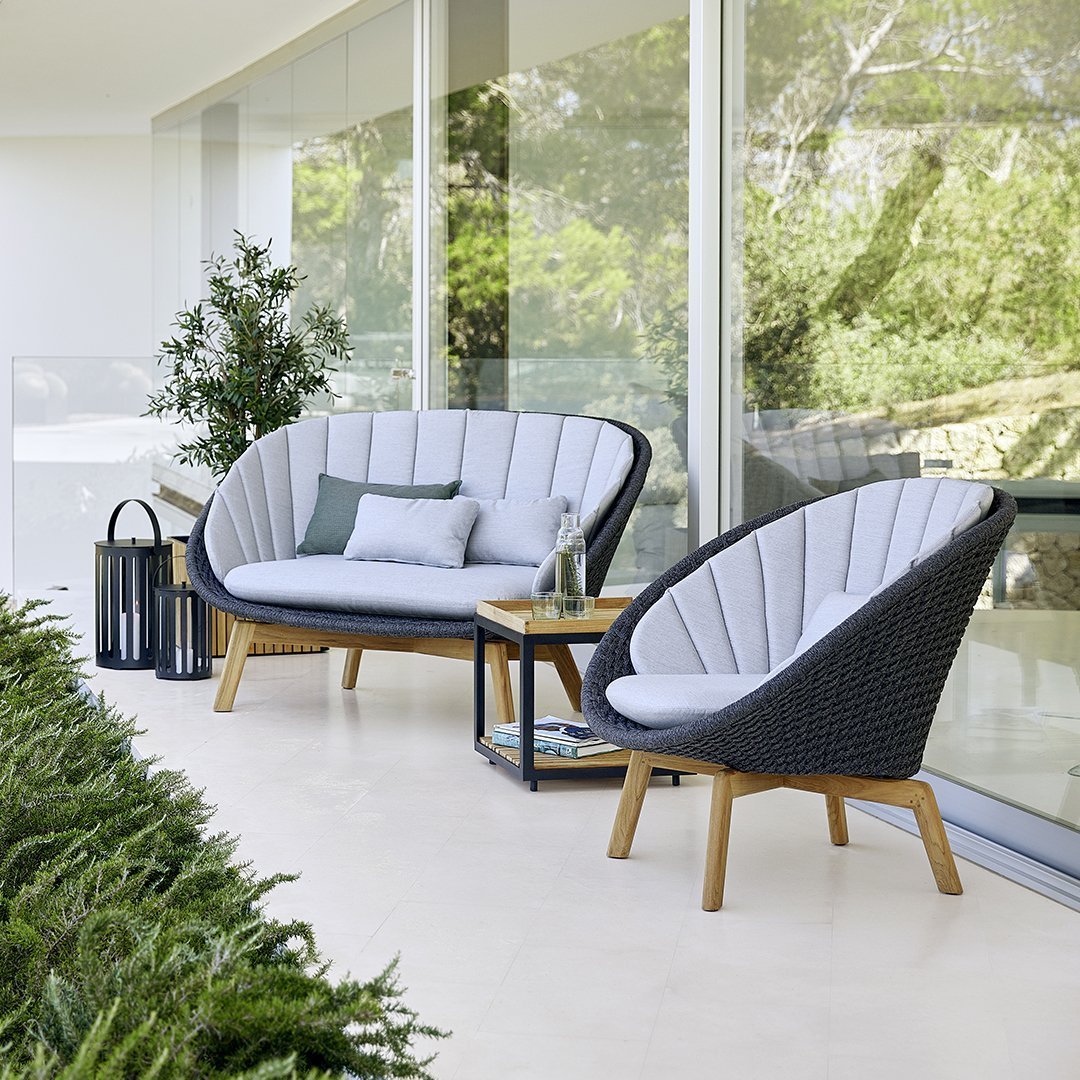 Peacock Wing 2-Seater Sofa