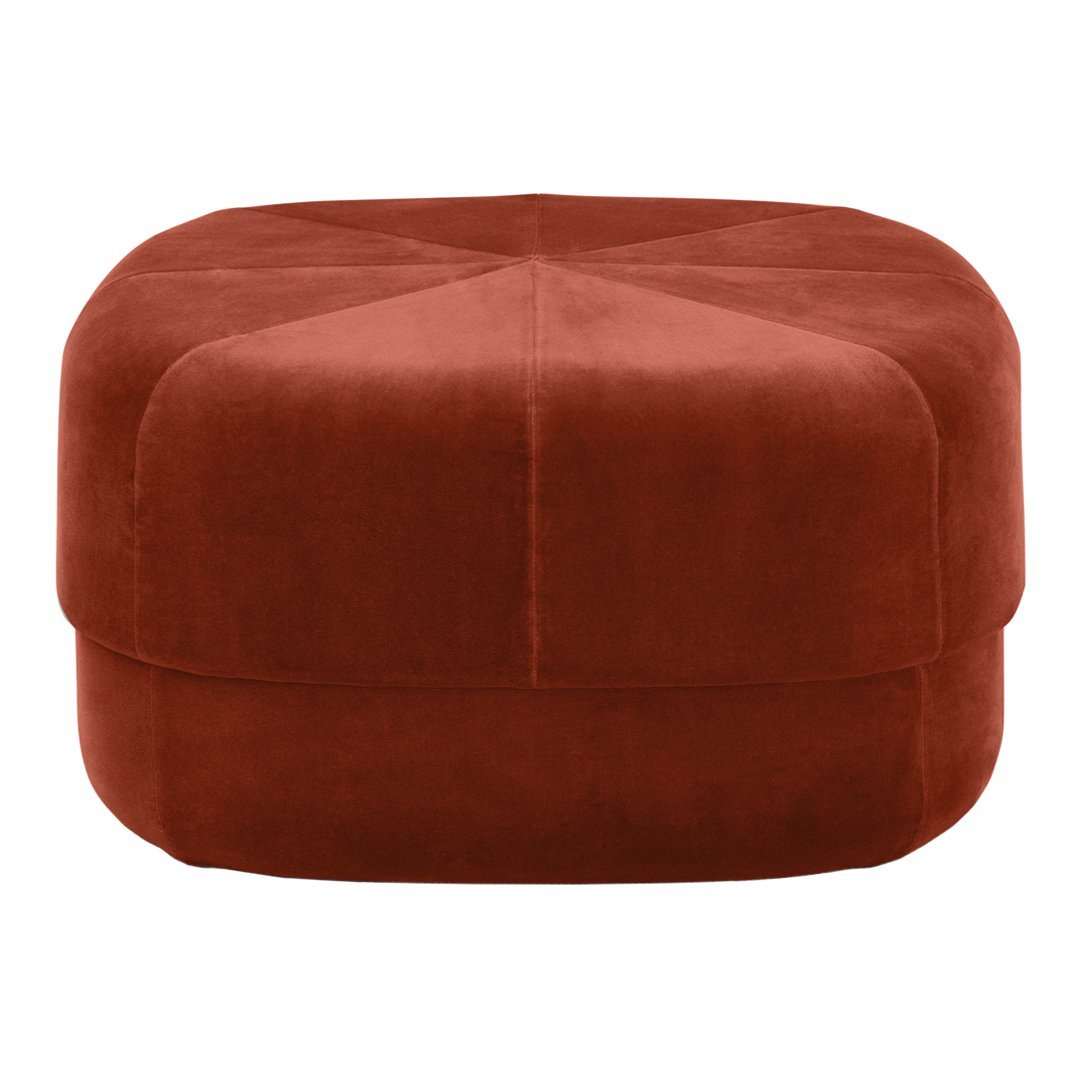 Circus Pouf in Velour