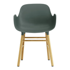 Form Armchair - Wood Legs