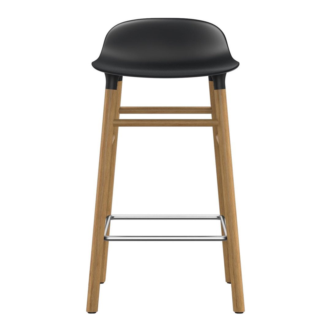 Form Counter Stool - Wood Legs