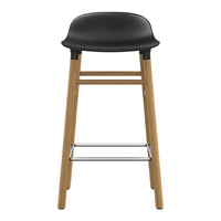 Form Counter Stool - Wood Legs