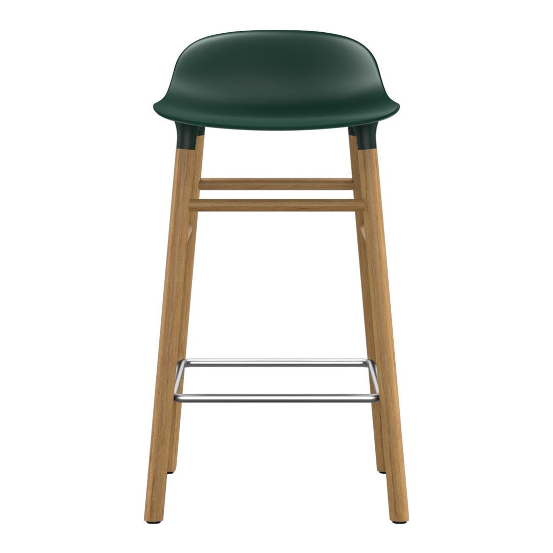 Form Counter Stool - Wood Legs