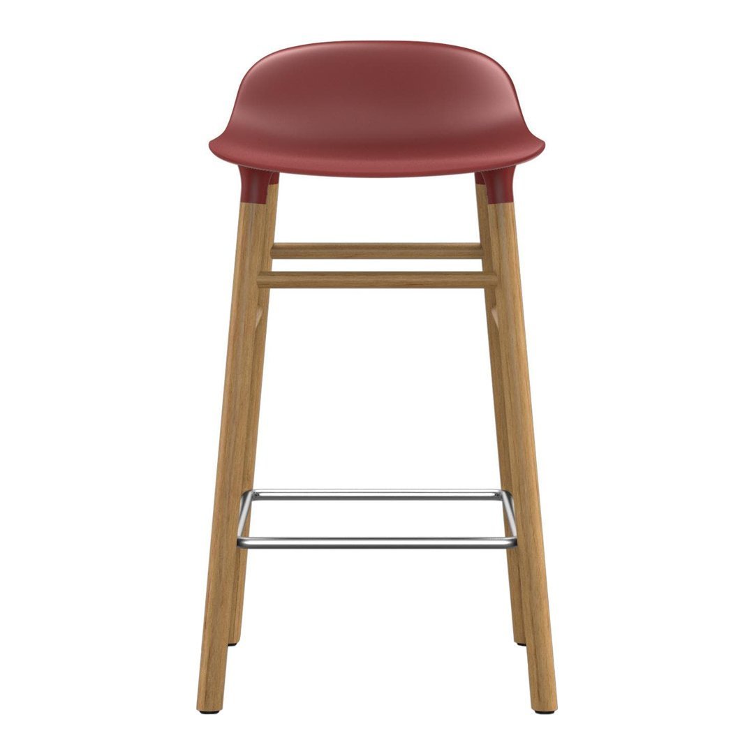 Form Counter Stool - Wood Legs
