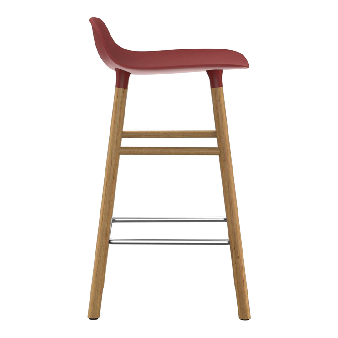 Form Counter Stool - Wood Legs