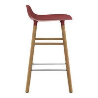 Form Counter Stool - Wood Legs