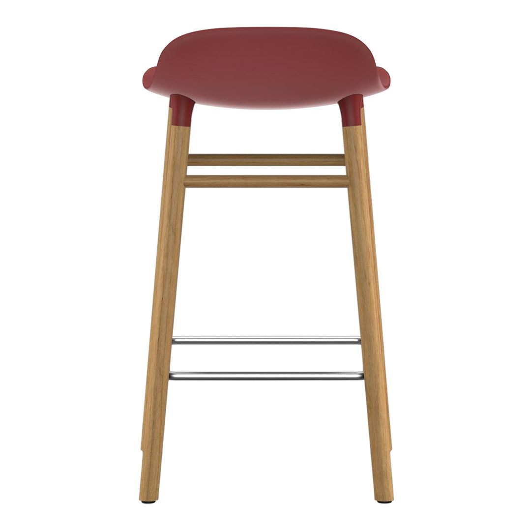Form Counter Stool - Wood Legs