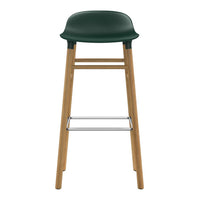 Form Bar Stool - Wood Legs