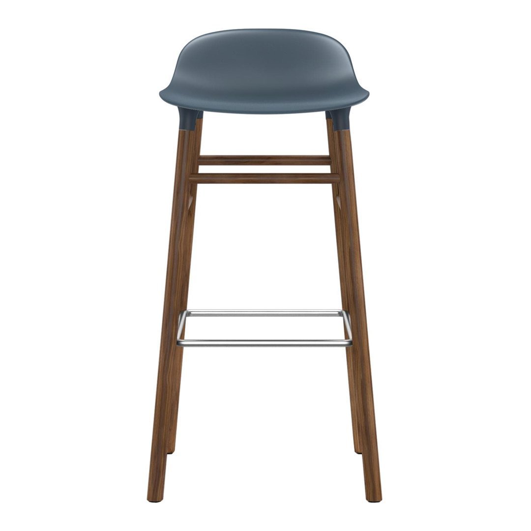 Form Bar Stool - Wood Legs