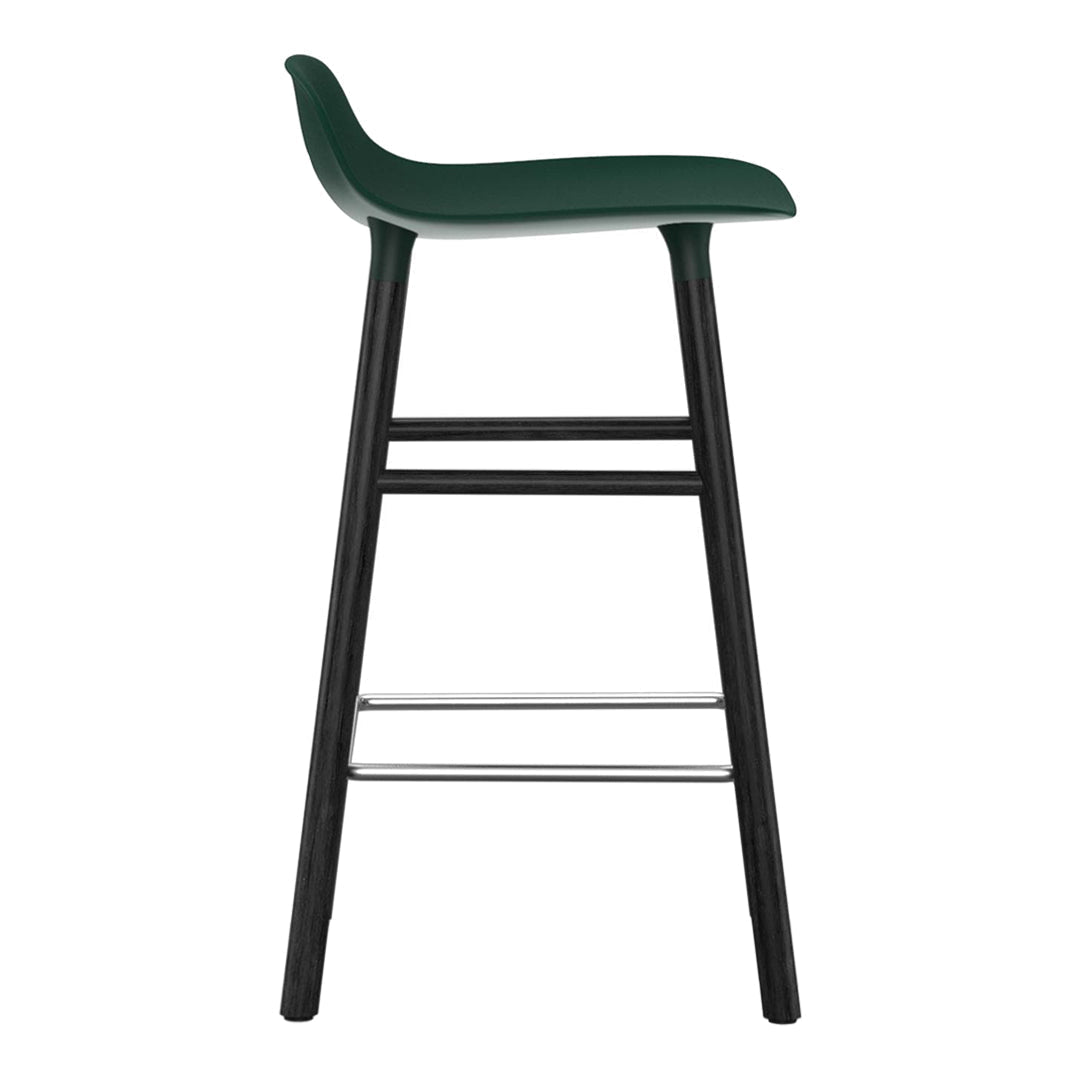 Form Counter Stool - Wood Legs