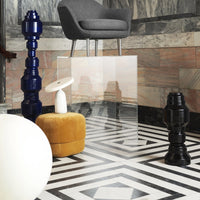 Circus Pouf in Velour