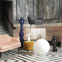 Circus Pouf in Velour