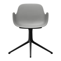 Form Armchair - 4L Swivel Base