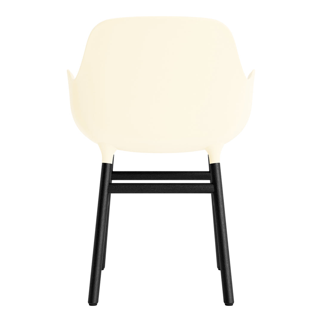 Form Armchair - Wood Legs