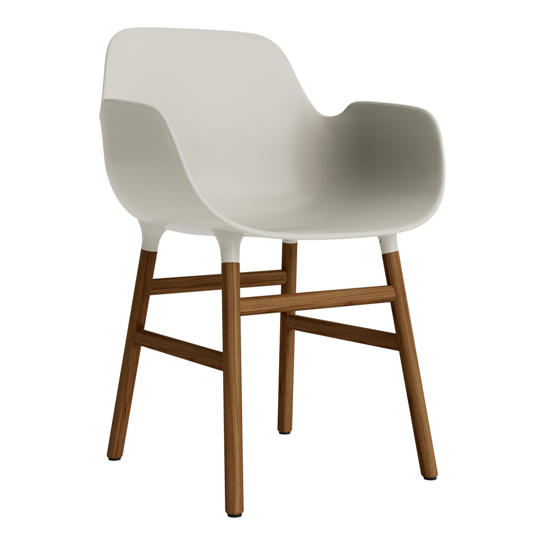 Form Armchair - Wood Legs