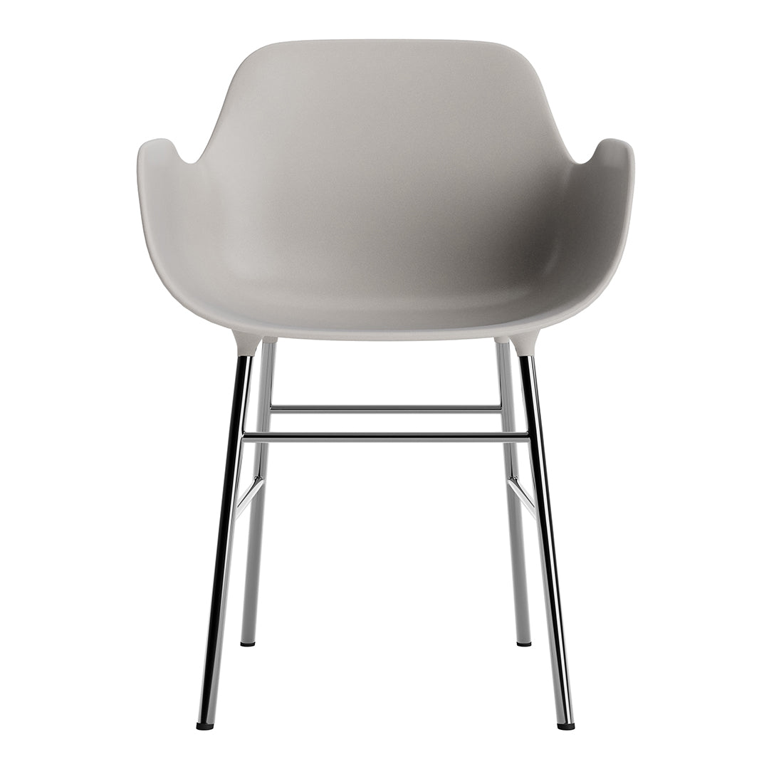 Form Armchair - Metal Legs