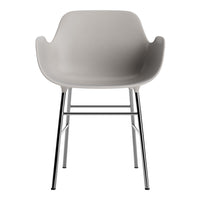 Form Armchair - Metal Legs