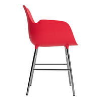 Form Armchair - Metal Legs