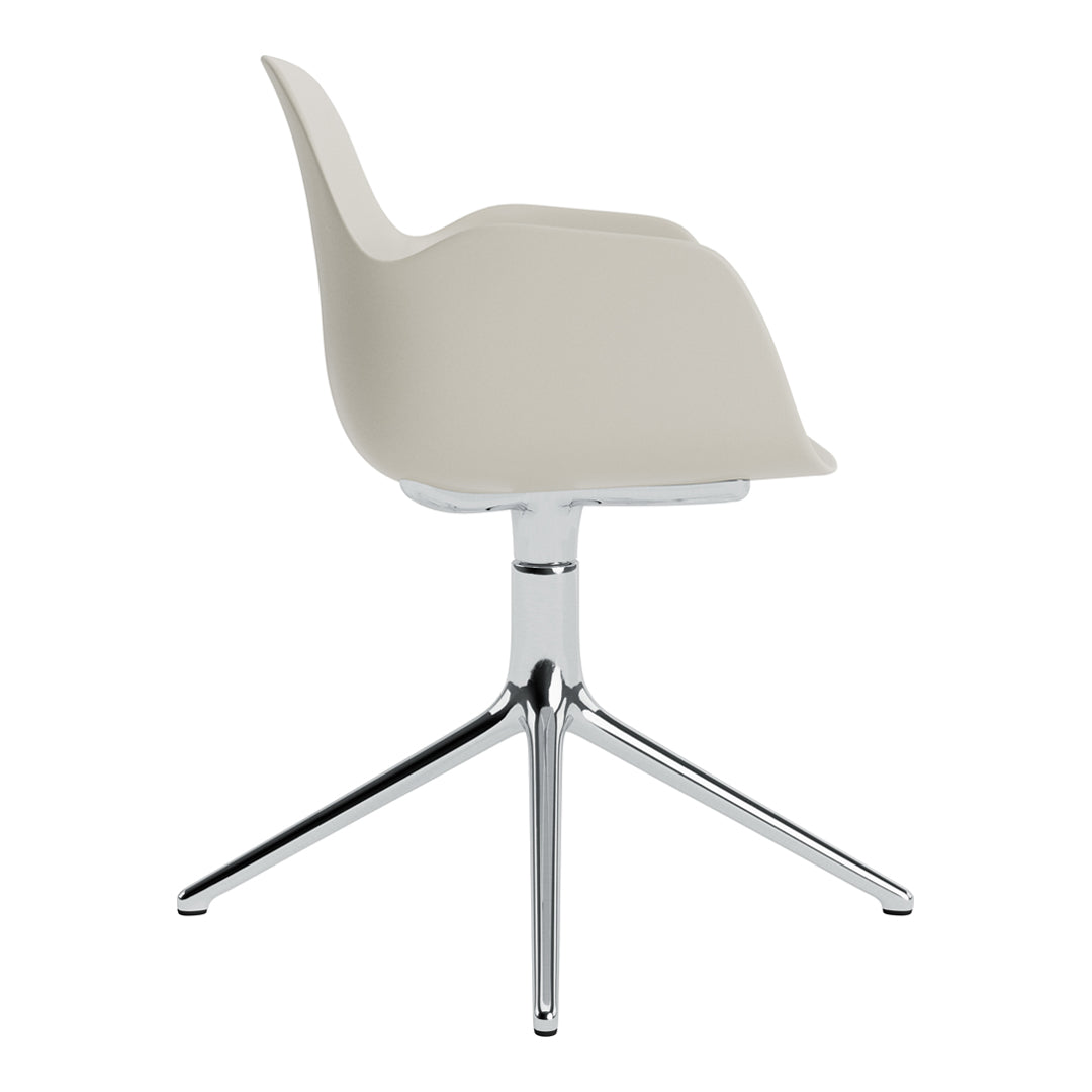 Form Armchair - 4L Swivel Base