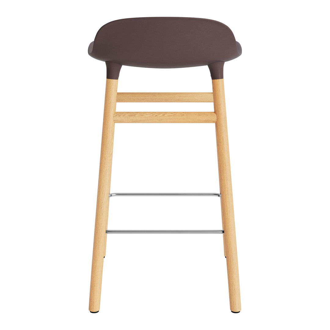Form Counter Stool - Wood Legs
