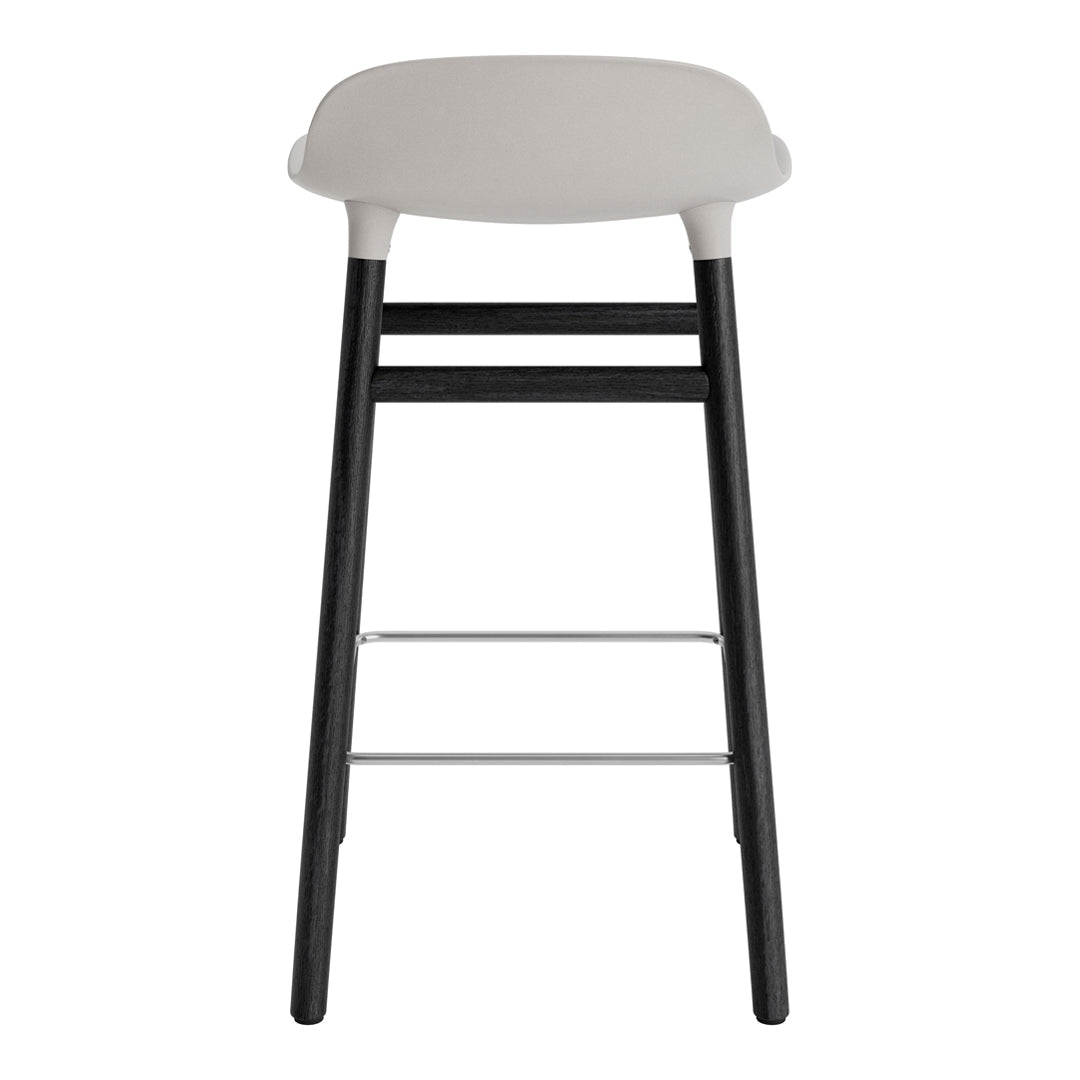 Form Counter Stool - Wood Legs