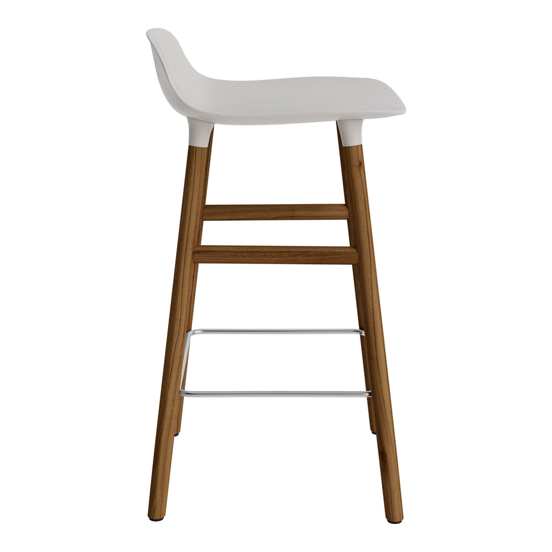 Form Counter Stool - Wood Legs