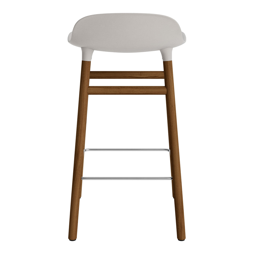 Form Counter Stool - Wood Legs