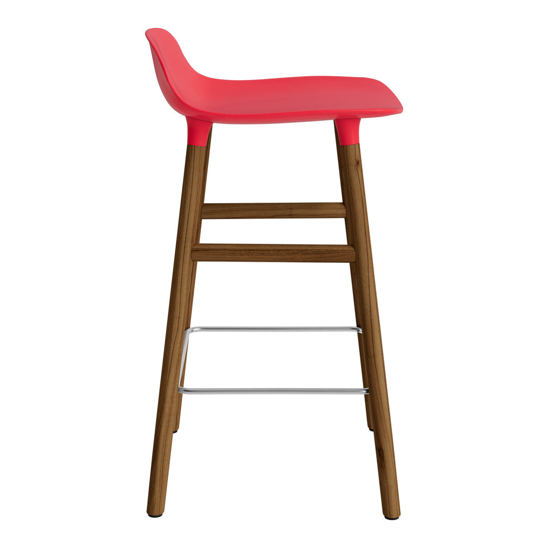 Form Counter Stool - Wood Legs