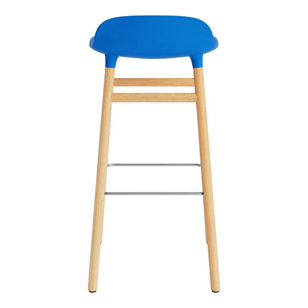 Form Bar Stool - Wood Legs
