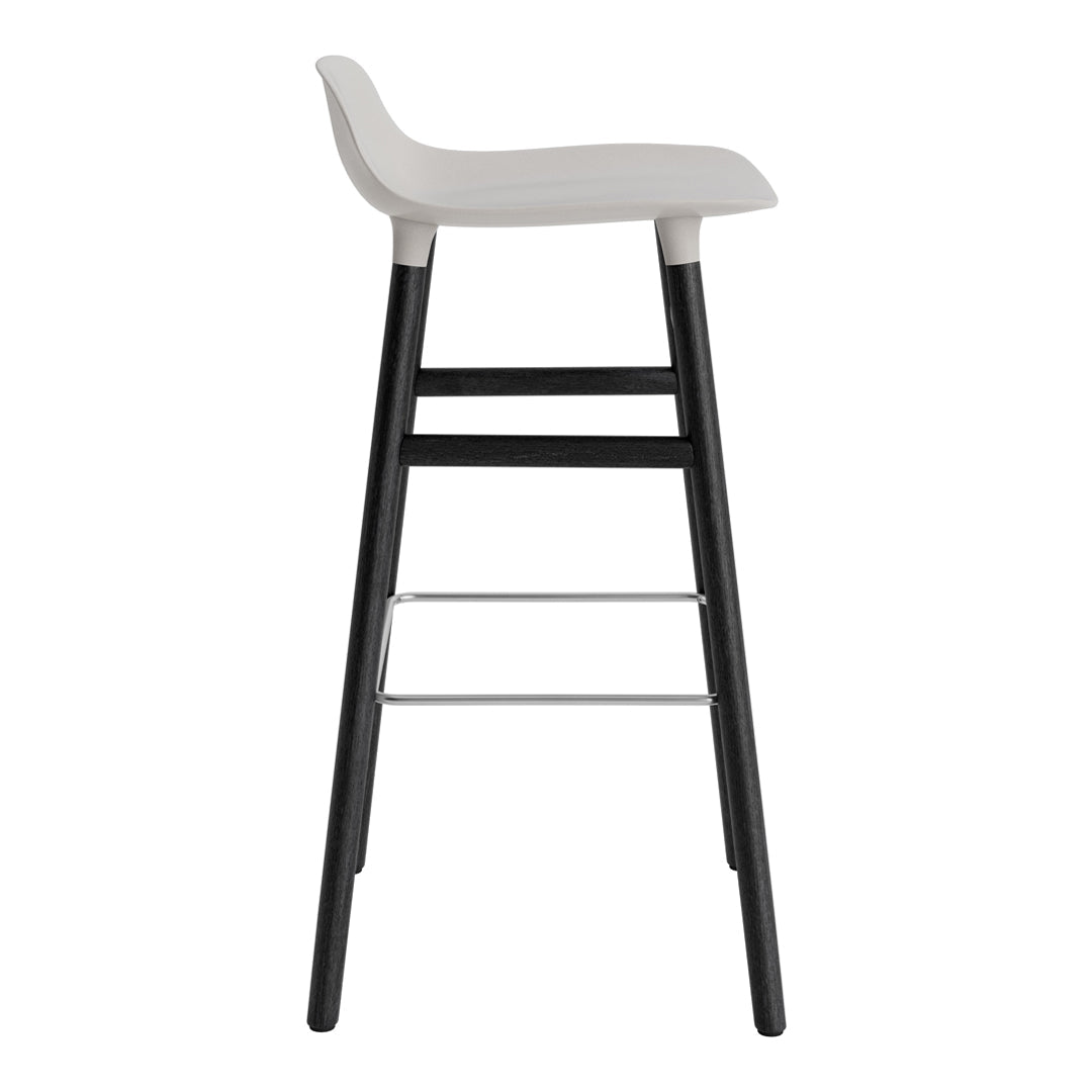 Form Bar Stool - Wood Legs