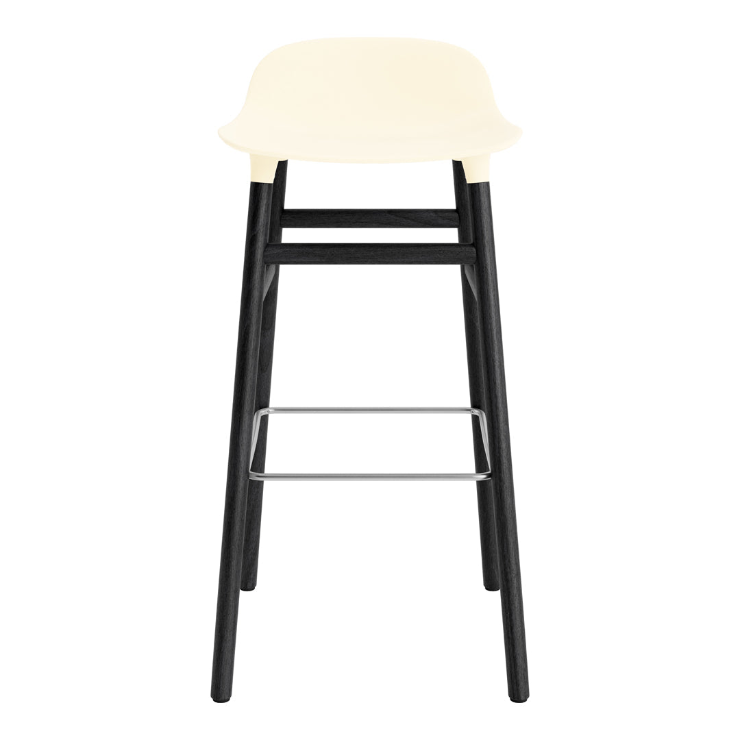 Form Bar Stool - Wood Legs
