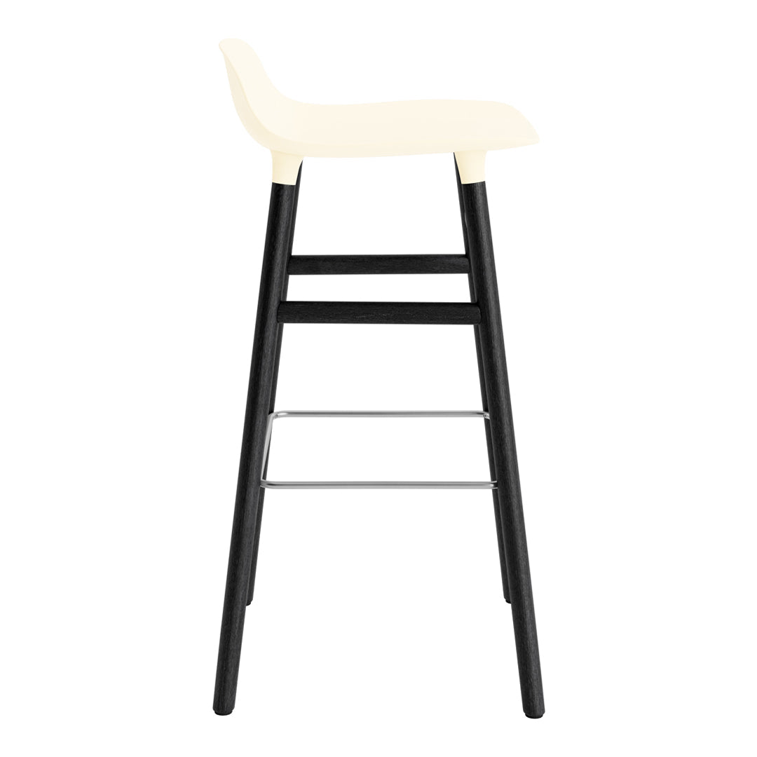 Form Bar Stool - Wood Legs