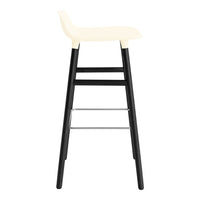 Form Bar Stool - Wood Legs
