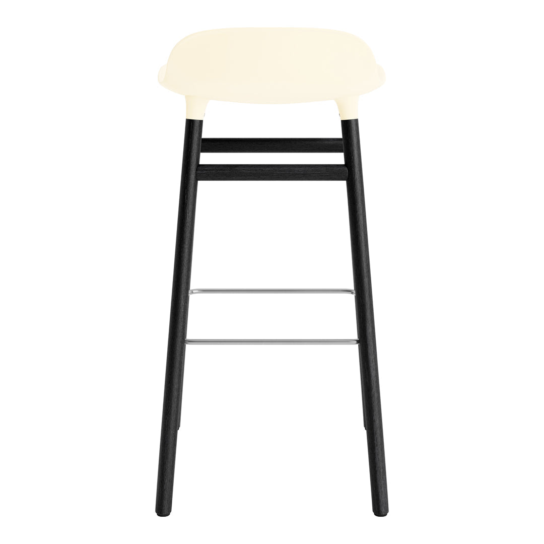 Form Bar Stool - Wood Legs