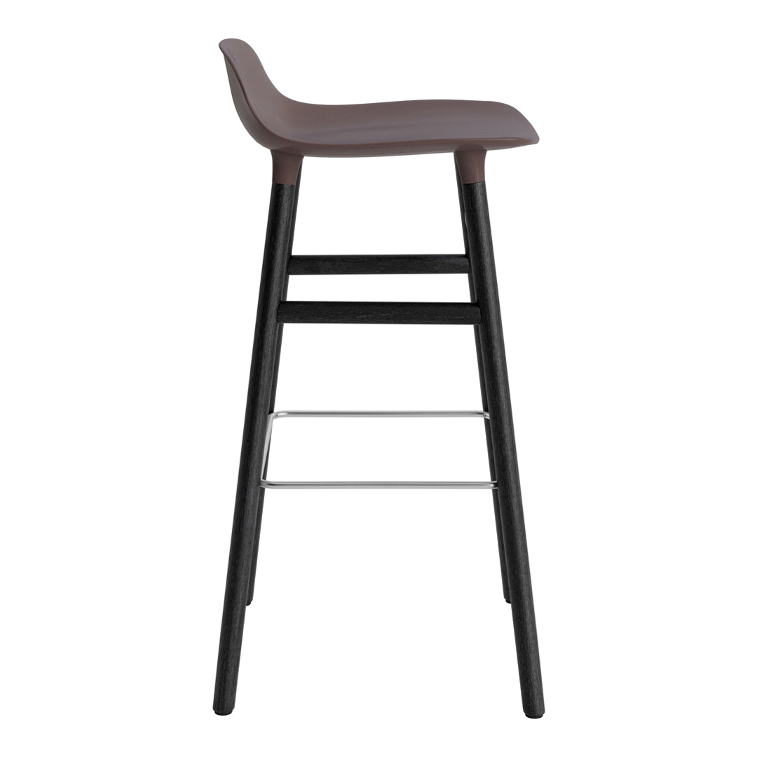 Form Bar Stool - Wood Legs