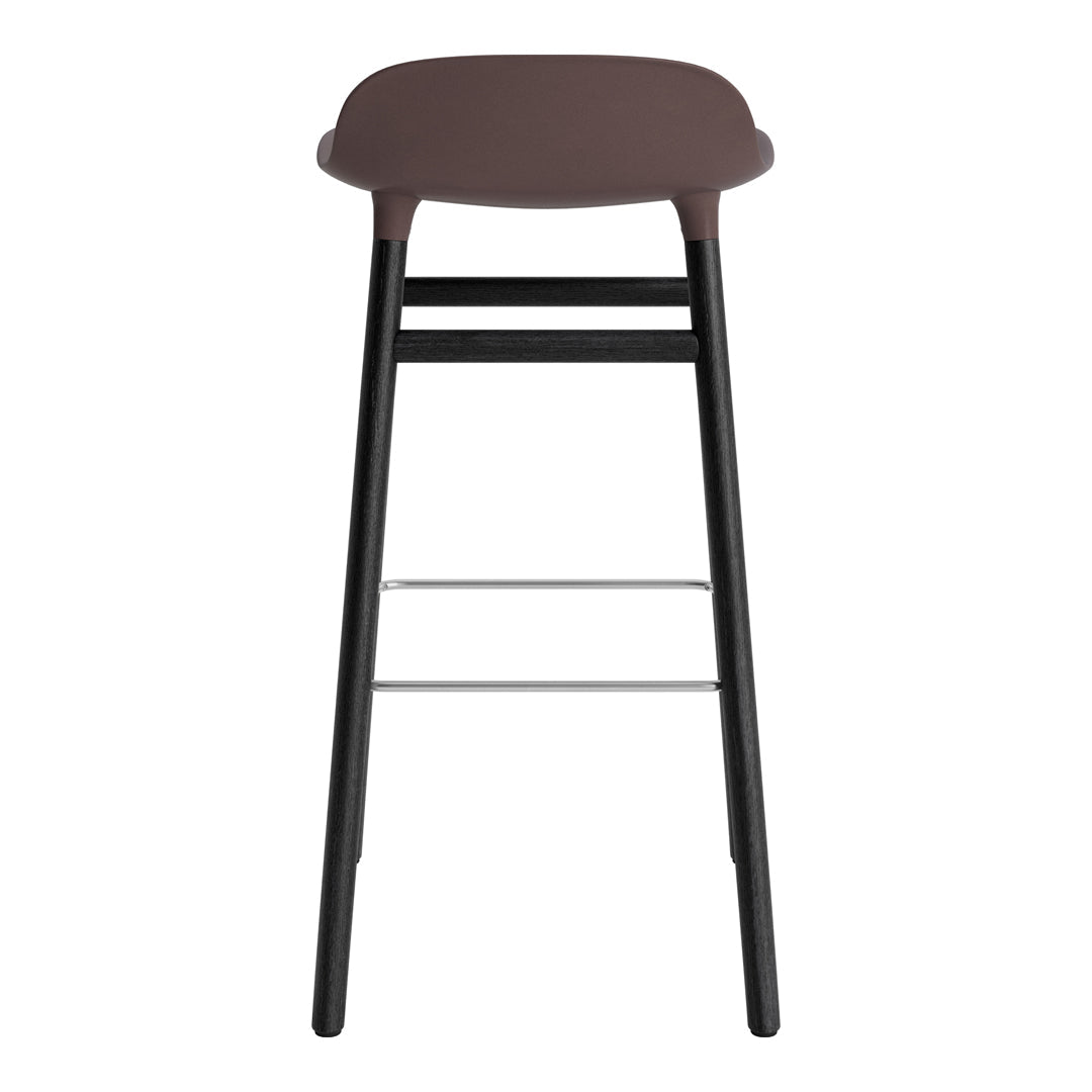 Form Bar Stool - Wood Legs