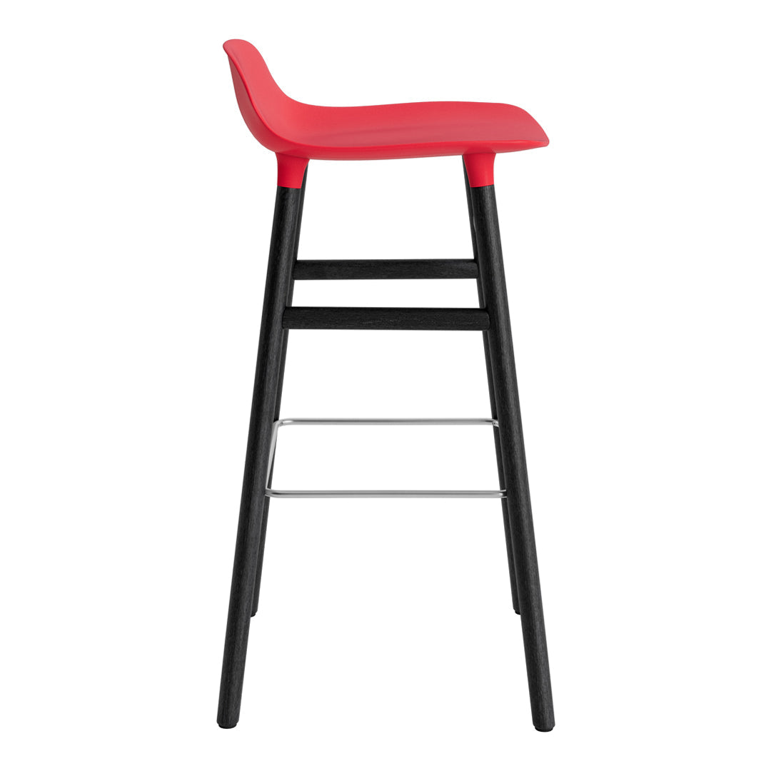 Form Bar Stool - Wood Legs