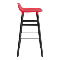 Form Bar Stool - Wood Legs